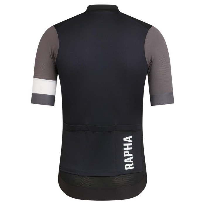 2022 Rapha Team Training Black Cycling Jersey And Bib Shorts Set