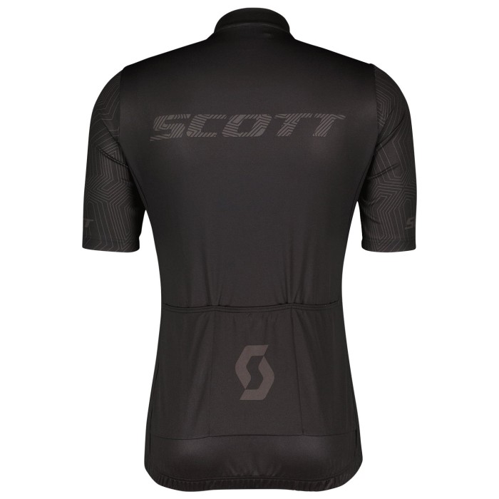 2022 Scott RC Team 1.0 Black Grey Cycling Jersey And Bib Shorts Set