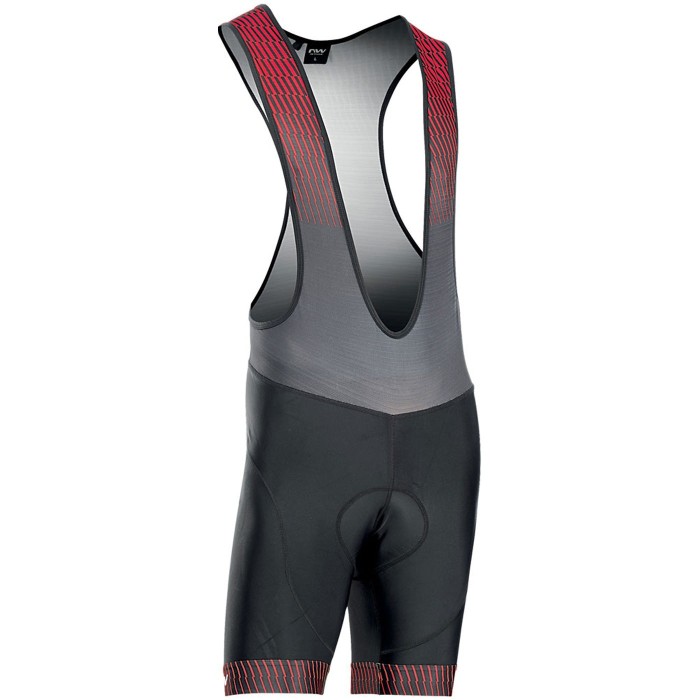 2022 Northwave Origin Grey Red Cycling Jersey And Bib Shorts Set