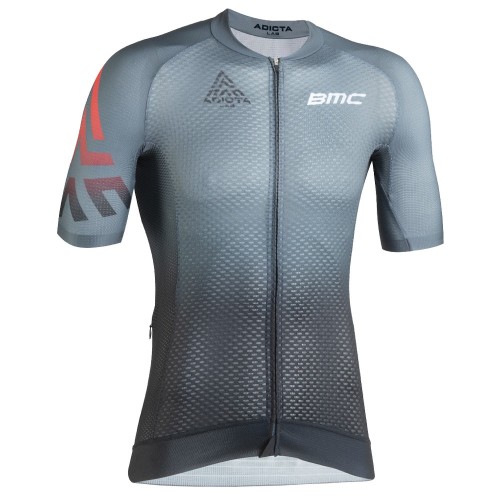 2022 Adicta Lab BMC Grey Cycling Jersey And Bib Shorts Set