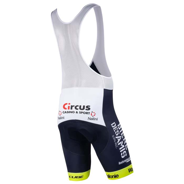 2022 TEAM INTERMARCHÉ-WANTY-GOBERT Cycling Jersey And Bib Shorts Set- BLUE - YELLOW