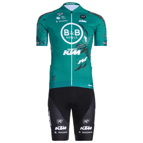 B&B HOTELS - KTM PRO 2022 SET (2 PIECES) WHITE - BLACK - GREEN