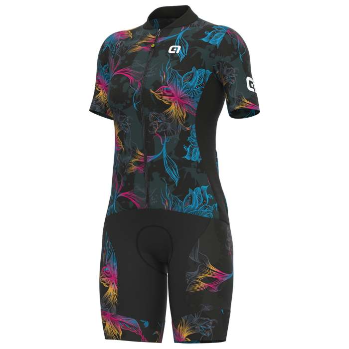 2022 ALÉ CHIOS WOMEN'S Cycling Jersey And Bib Shorts Set GREY - MULTICOLOURED