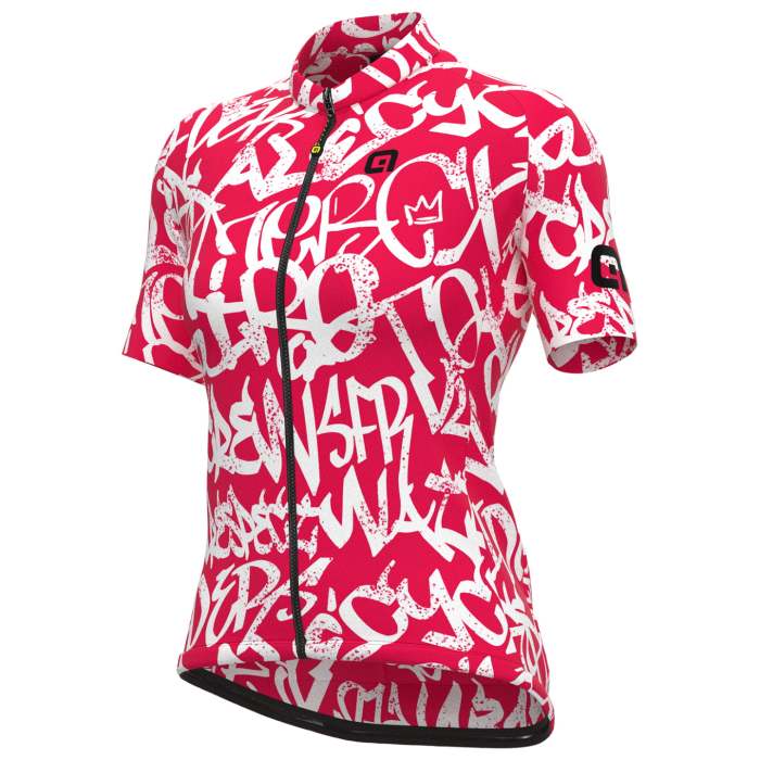 2022 ALÉ RIDE WOMEN'S Cycling Jersey And Bib Shorts Set RED