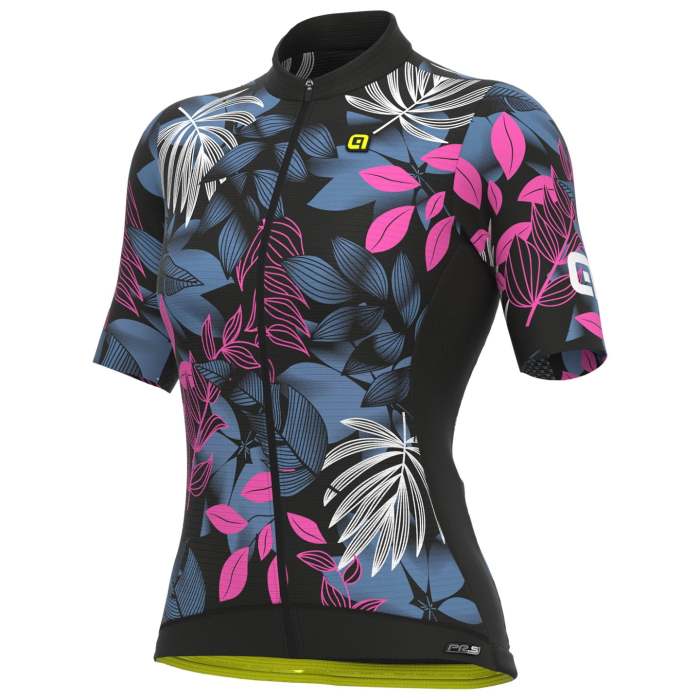 2022 ALÉ GARDEN WOMEN'S Cycling Jersey And Bib Shorts Set BLACK - MULTICOLOURED