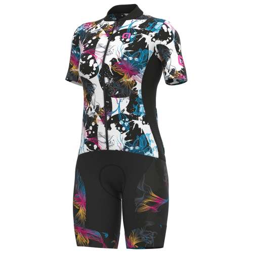 2022 ALÉ CHIOS WOMEN'S Cycling Jersey And Bib Shorts Set MULTICOLORED