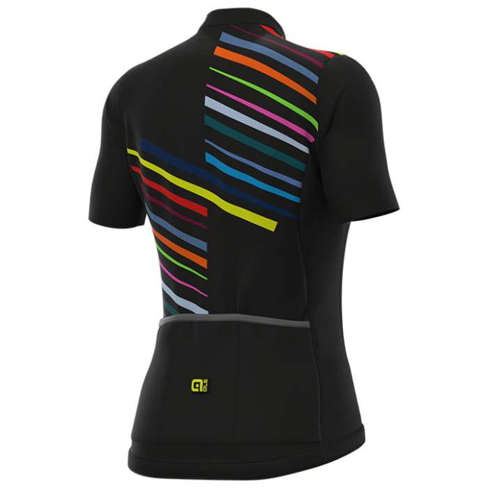 2022 ALÉ FLASH WOMEN'S Cycling Jersey And Bib Shorts Set BLACK