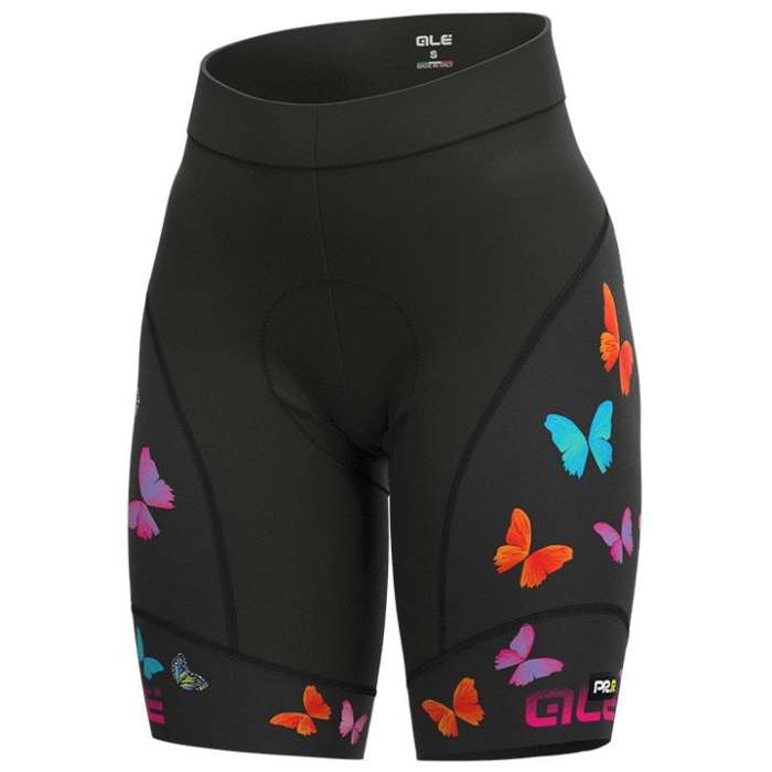 2022 ALÉ BUTTERFLY WOMEN'S Cycling Jersey And Bib Shorts Set BLACK