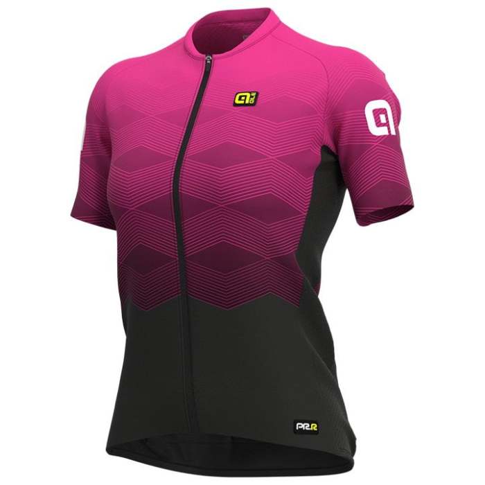 2022 ALÉ MAGNITUDE WOMEN'S Cycling Jersey And Bib Shorts Set NEON-PINK