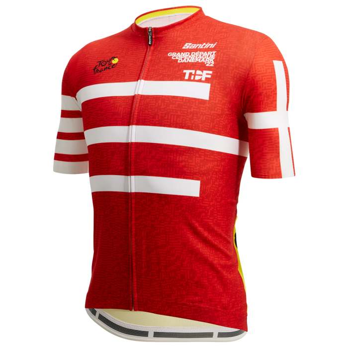 TOUR DE FRANCE KOPENHAGEN 2022 SET (2 PIECES) WHITE - RED