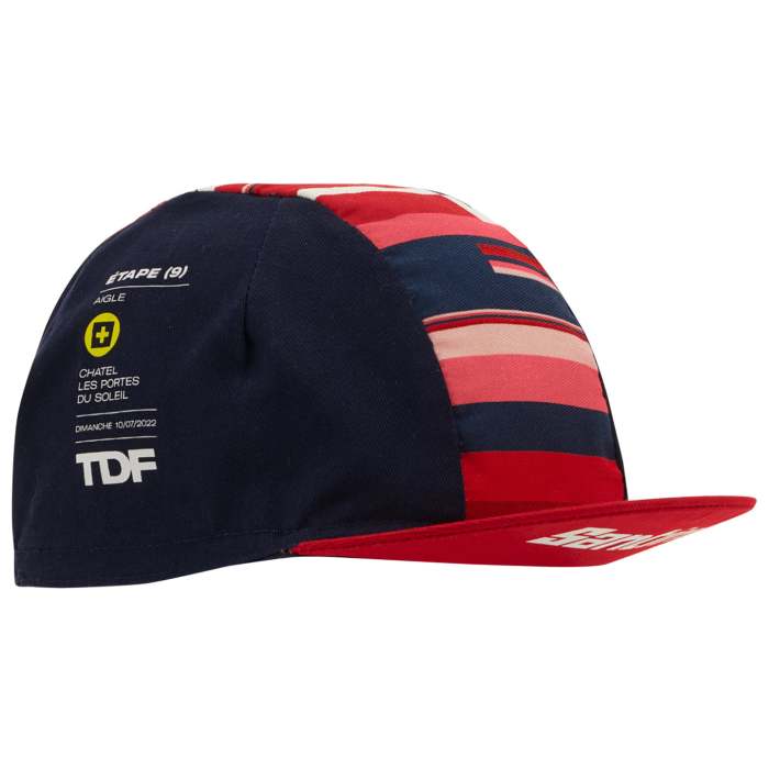 TOUR DE FRANCE CYCLING CAP AIGLE-CHÂTEL 2022 BLUE - RED