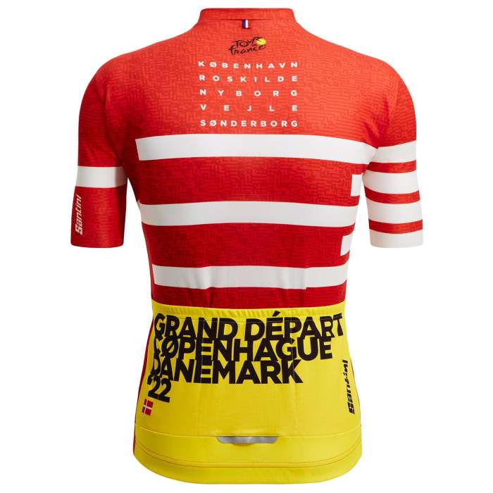 TOUR DE FRANCE KOPENHAGEN 2022 SET (2 PIECES) WHITE - RED