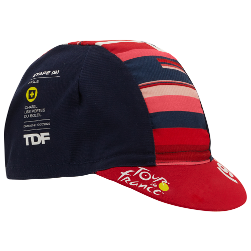 TOUR DE FRANCE CYCLING CAP AIGLE-CHÂTEL 2022 BLUE - RED