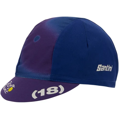 TOUR DE FRANCE CYCLING CAP LOURDES-HAUTACAM 2022 BLUE