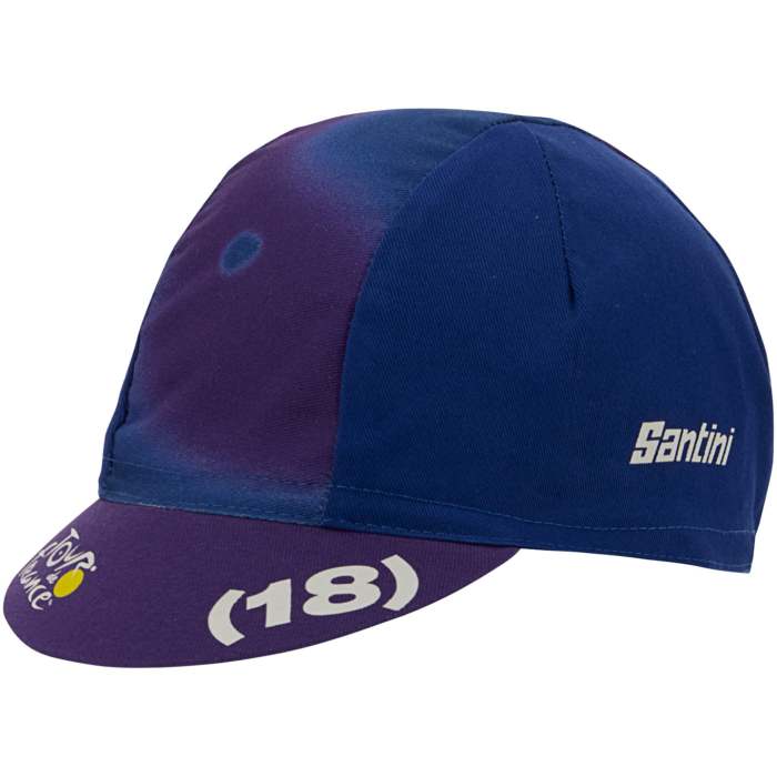 TOUR DE FRANCE CYCLING CAP LOURDES-HAUTACAM 2022 BLUE