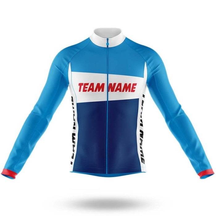 2022 Custom Team Name M- Men's Cycling Jersey And Bib Shorts Suit