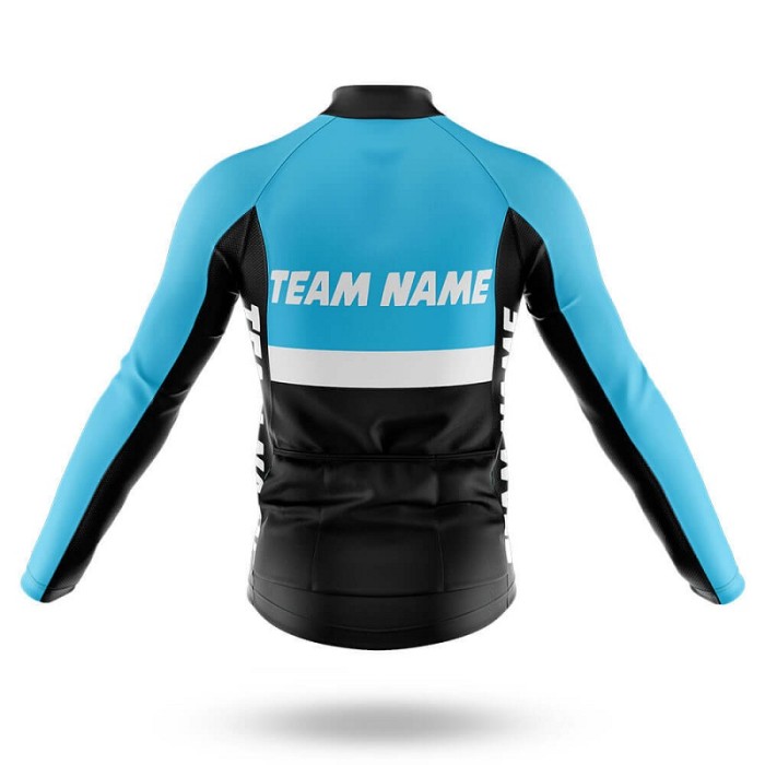 2022 Custom Team Name E- Men's Cycling Jersey And Bib Shorts Suit