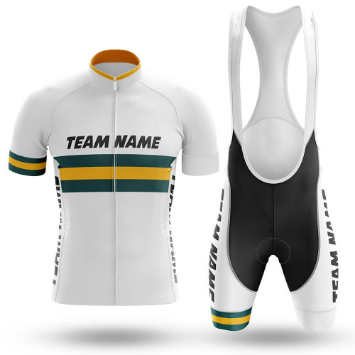 2022 Custom Team Name W- Men's Cycling Jersey And Bib Shorts Suit