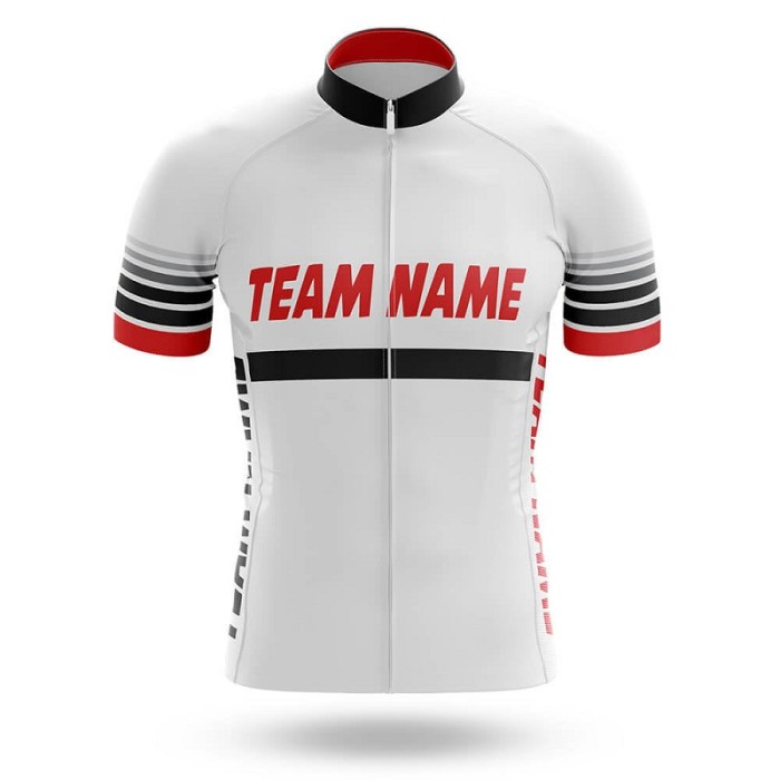 2022 Custom Team Name L- Men's Cycling Jersey And Bib Shorts Suit