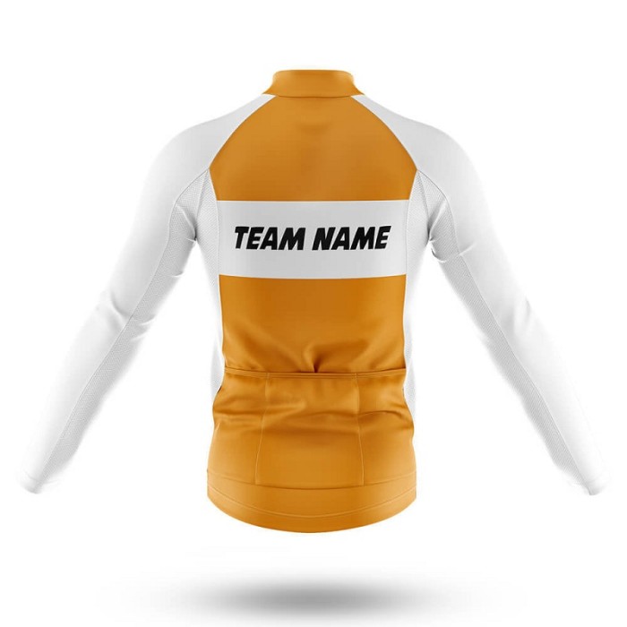 2022 Custom Team Name J- Men's Cycling Jersey And Bib Shorts Suit