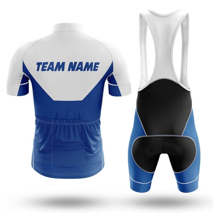 Copy 2022 Custom Team Name D- Men's Cycling Jersey And Bib Shorts Suit