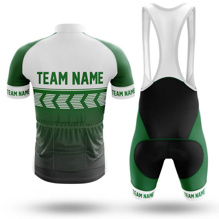 2022 Custom Team Name A- Men's Cycling Jersey And Bib Shorts Suit