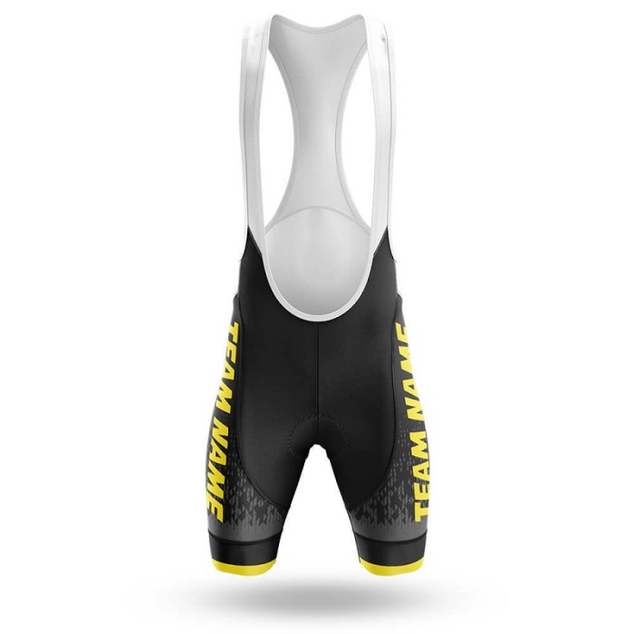 2022 Custom Team Name R- Men's Cycling Jersey And Bib Shorts Suit