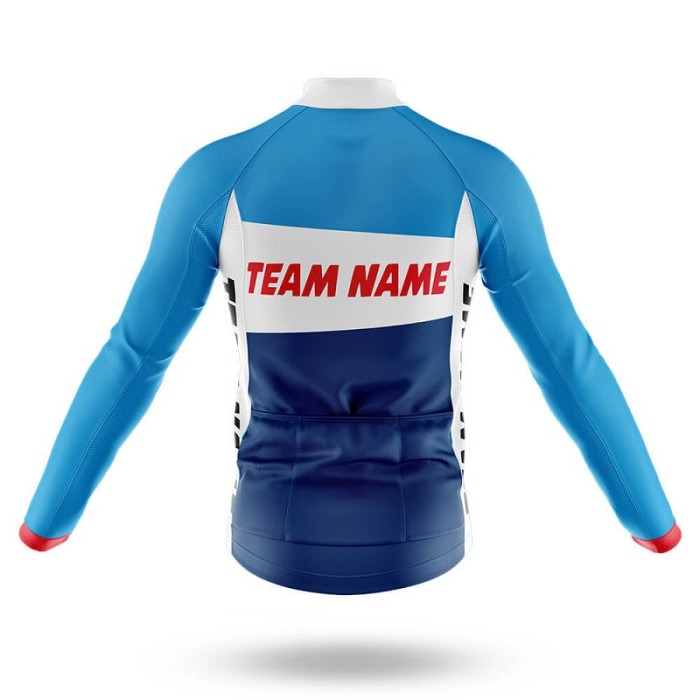 2022 Custom Team Name M- Men's Cycling Jersey And Bib Shorts Suit