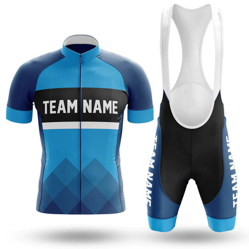 2022 Custom Team Name A11- Men's Cycling Jersey And Bib Shorts Suit