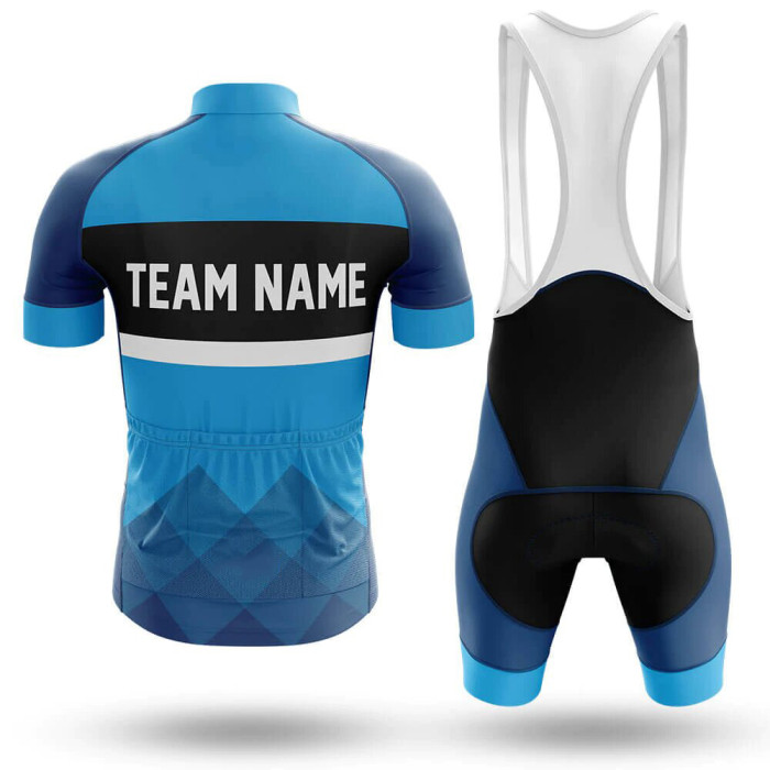 2022 Custom Team Name A11- Men's Cycling Jersey And Bib Shorts Suit