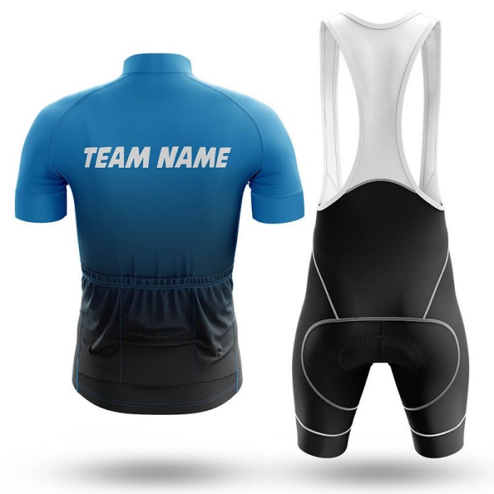 2022 Custom Team Name O- Men's Cycling Jersey And Bib Shorts Suit