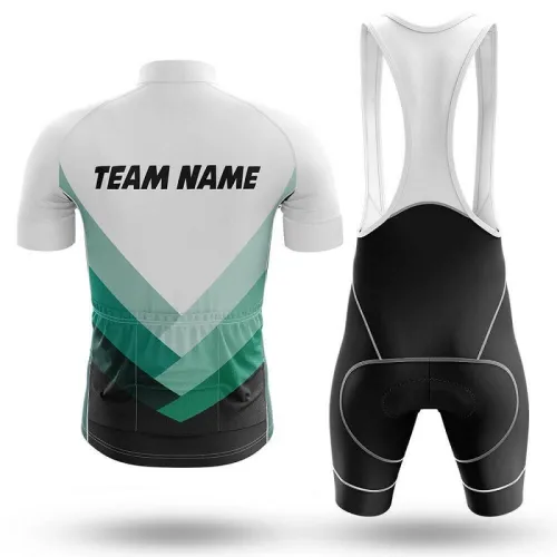 2022 Custom Team Name N- Men's Cycling Jersey And Bib Shorts Suit