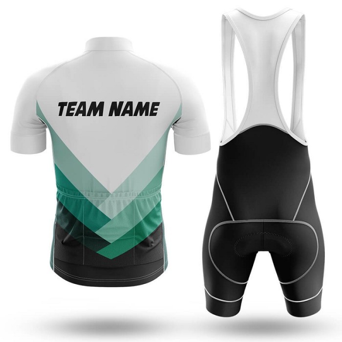 2022 Custom Team Name N- Men's Cycling Jersey And Bib Shorts Suit