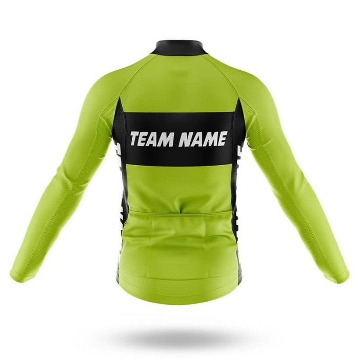 2022 Custom Team Name T- Men's Cycling Jersey And Bib Shorts Suit