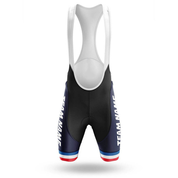 2022 Custom Team Name H- Men's Cycling Jersey And Bib Shorts Suit