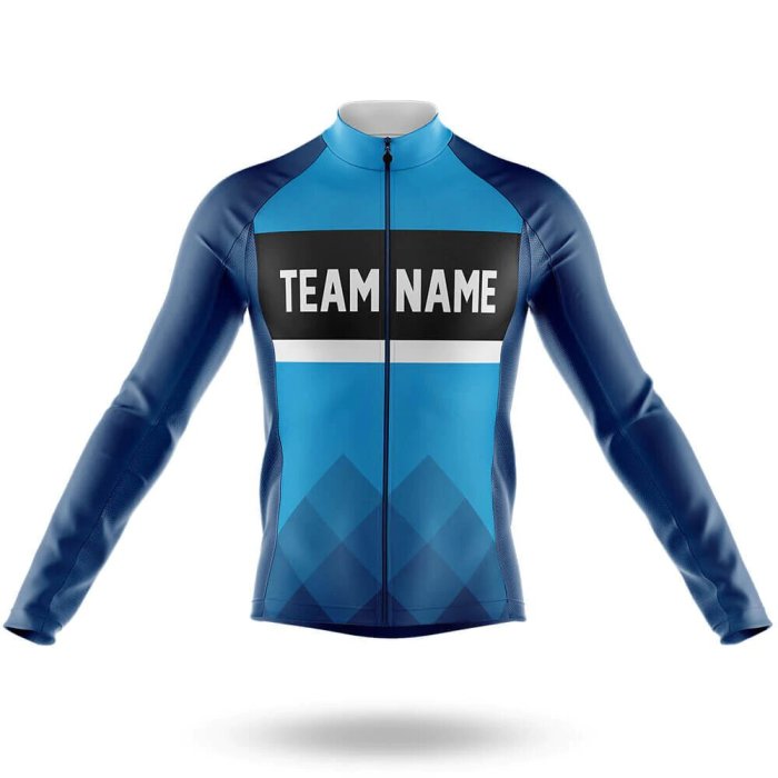 2022 Custom Team Name A11- Men's Cycling Jersey And Bib Shorts Suit