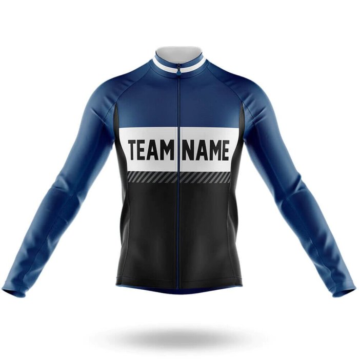 2022 Custom Team Name A12- Men's Cycling Jersey And Bib Shorts Suit