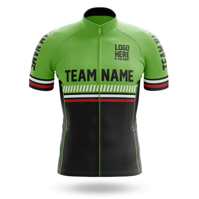 2022 Custom Team Name A2- Men's Cycling Jersey And Bib Shorts Suit