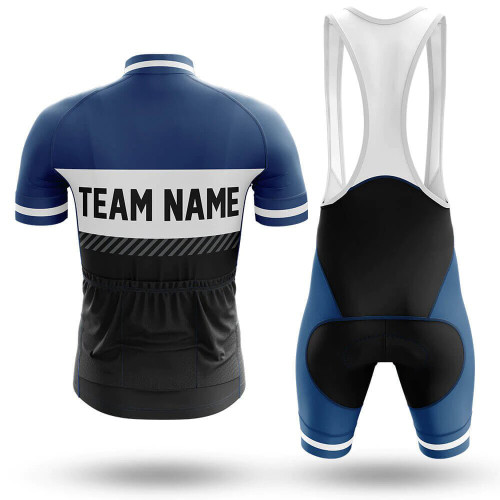 2022 Custom Team Name A12- Men's Cycling Jersey And Bib Shorts Suit