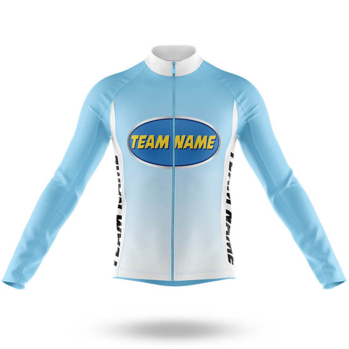 2022 Custom Team Name U- Men's Cycling Jersey And Bib Shorts Suit