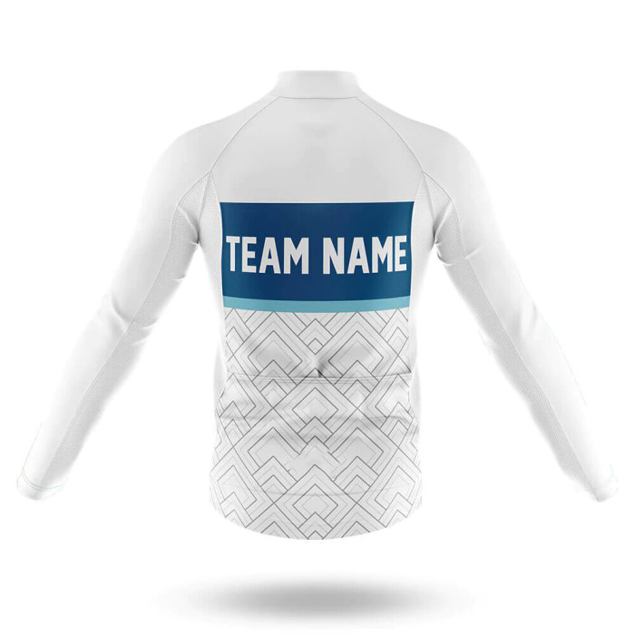 2022 Custom Team Name A6- Men's Cycling Jersey And Bib Shorts Suit