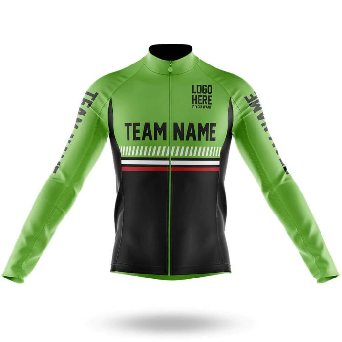 2022 Custom Team Name A2- Men's Cycling Jersey And Bib Shorts Suit