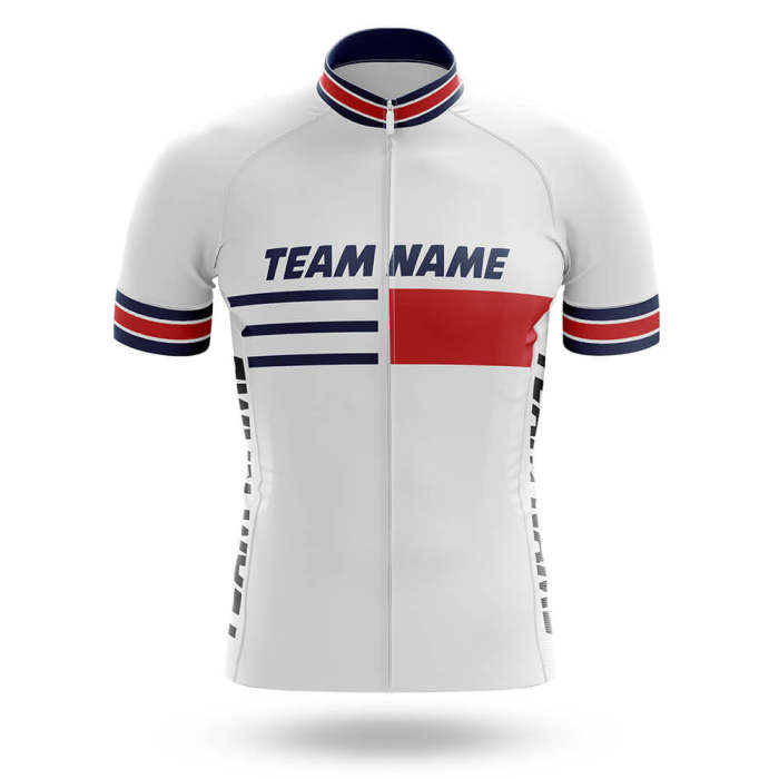 2022 Custom Team Name Y- Men's Cycling Jersey And Bib Shorts Suit