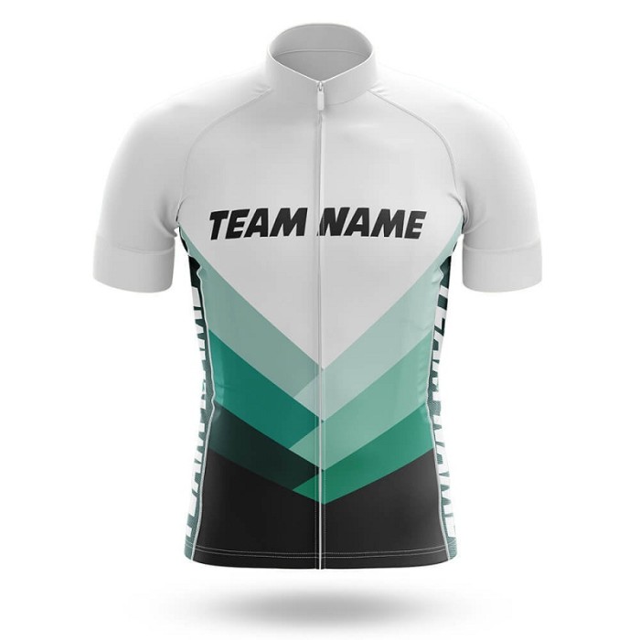 2022 Custom Team Name N- Men's Cycling Jersey And Bib Shorts Suit