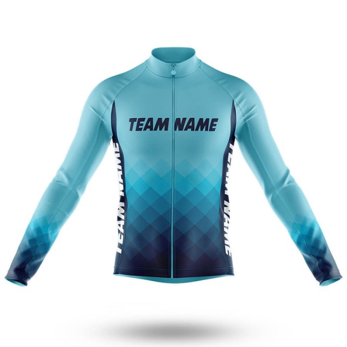 2022 Custom Team Name K- Men's Cycling Jersey And Bib Shorts Suit