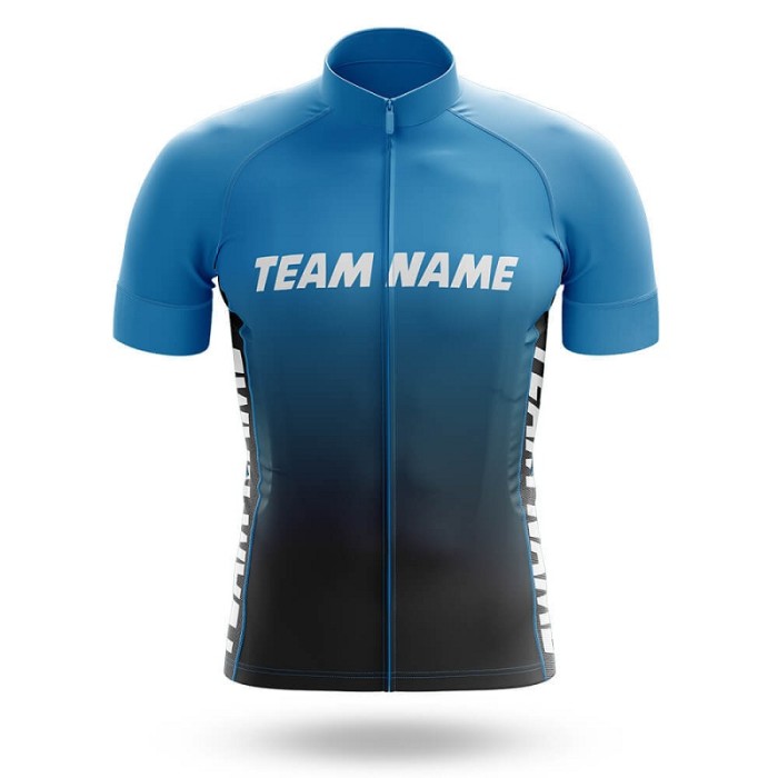 2022 Custom Team Name O- Men's Cycling Jersey And Bib Shorts Suit