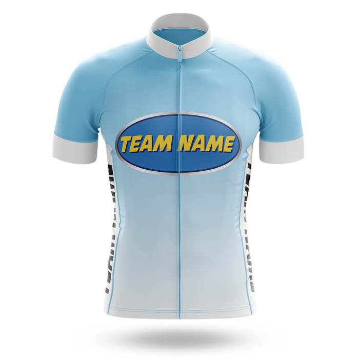 2022 Custom Team Name U- Men's Cycling Jersey And Bib Shorts Suit