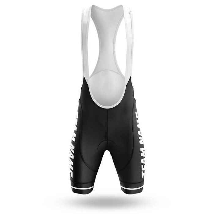 2022 Custom Team Name T- Men's Cycling Jersey And Bib Shorts Suit