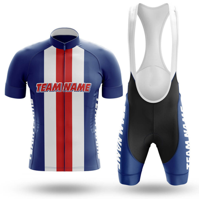 2022 Custom Team Name X- Men's Cycling Jersey And Bib Shorts Suit