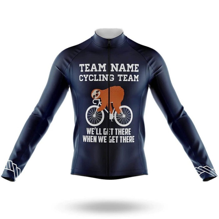 2022 Custom Team Name A3- Men's Cycling Jersey And Bib Shorts Suit